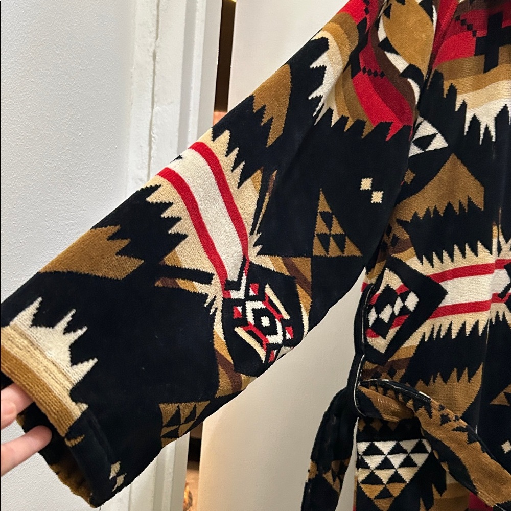 Pendleton Nehalem Cotton Velour Bathrobe NWOT - Picture 11 of 11
